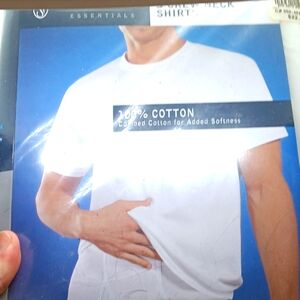 Stafford Size Medium Mens White T-shirts lot